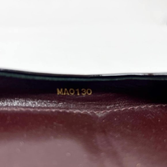 LOUIS VUITTON #35452 Burgundy Vernis Flats (US 9 EU 39) - Picture 5 of 9